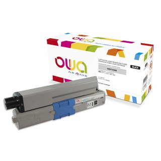 OWA Toner Schwarz, kompatibel zu OKI 44973508 C511/C531/MC562