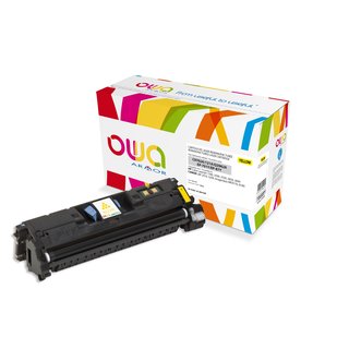 OWA Toner Yellow, kompatibel zu HP / Canon C9702A / Q3962A / EP-87 Color Laserjet 1500