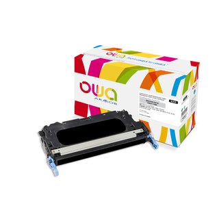 OWA Toner Schwarz, kompatibel zu HP / Canon Q6470A / CRG 711BK Color Laserjet 3600