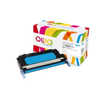 OWA Toner Cyan, kompatibel zu HP / Canon Q7581A / CRG-711C Color Laserjet 3800