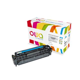OWA Toner Cyan, kompatibel zu HP / Canon CC531A / Cartidge 718C  Color Laserjet CP2025, LBP 7200