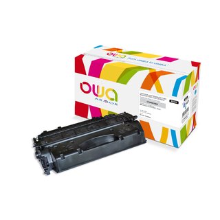 OWA Toner Schwarz, kompatibel zu HP CF280X Laserjet Pro 400 MFP HC