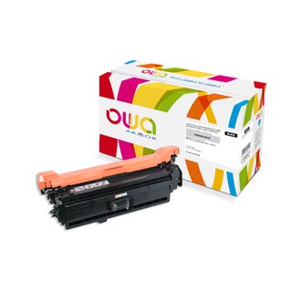 OWA Toner Schwarz, kompatibel zu HP CE400X Color Laserjet M500 HC