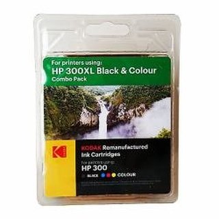 KODAK Tinte Multipack je 1x Black  / 1x Color fr HP Nr.300