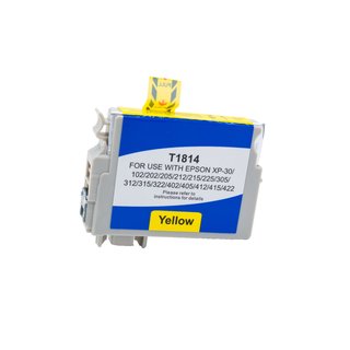 Alternativ - Epson Tinte Yellow T1814 C13T18144010 Bulk 16ml