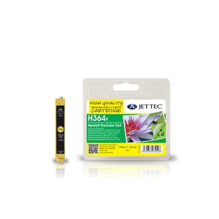 JETTEC Tinte Yellow, Remanufactured zu HP CB320EE Nr.364, PSCD5460, AUSLAUFARTIKEL!!!