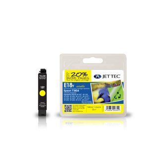 JETTEC Tinte Yellow, Remanufactured zu Epson T1804 XP30