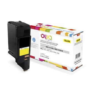 OWA Toner Yellow, kompatibel zu Dell 593-11143 1250C