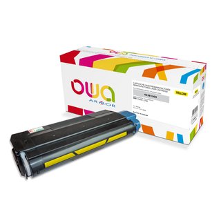 OWA Toner Yellow, kompatibel zu OKI 43381905 C5600