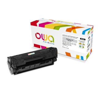 OWA Toner Schwarz kompatibel zu HP / Canon Q2612A / EP-703 Laserjet 1010