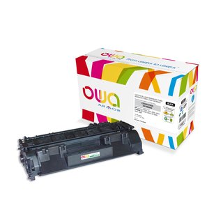 OWA Toner Schwarz, kompatibel zu HP / Canon CE505A / Cartridge 719 P2030, P2035