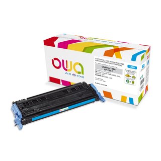 OWA Toner Cyan, kompatibel zu HP / Canon Q6001A / EP-707C Color Laserjet 1600