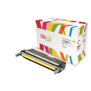 OWA Toner Yellow, kompatibel zu HP / Canon C9732A / EP-86Y Color Laserjet 5500