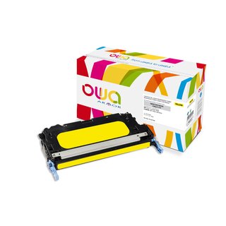 OWA Toner Yellow, kompatibel zu HP / Canon Q6472A Color Laserjet 3600