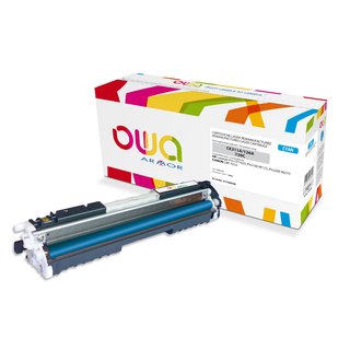 OWA Toner Cyan, kompatibel zu HP / Canon CE311A / Cartridge 729C Color Laserjet CP1025