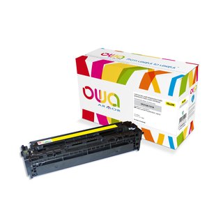 OWA Toner Yellow, kompatibel zu HP / Canon CF212A / 731Y Color Laserjet M251, LBP 7100
