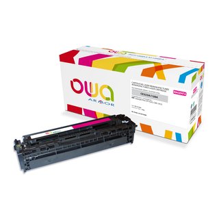 OWA Toner Magenta, kompatibel zu HP CE323A Color Laserjet  CP1525N