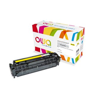 OWA Toner Yellow, kompatibel zu HP CE412A Laserjet Pro 300