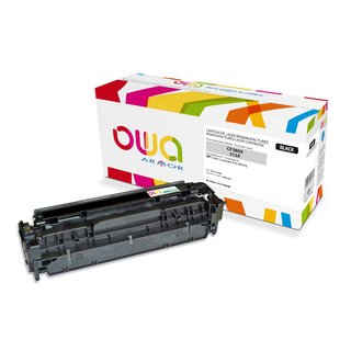 OWA Toner Schwarz, kompatibel zu HP CF380X Color Laserjet Pro M476 HC