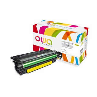 OWA Toner Yellow, kompatibel zu HP CF032A  Color Laserjet Ese CM4540