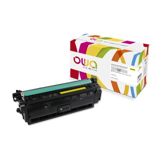 OWA Toner Yellow, kompatibel zu HP CF362A Color Laserjet Ese M552