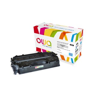 OWA Toner Schwarz, kompatibel zu HP CE505X Jumbo Laserjet P2050