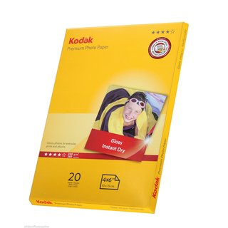 Kodak Premium Photo Papier  10x15cm 240g/m  5740-095 20 Blatt
