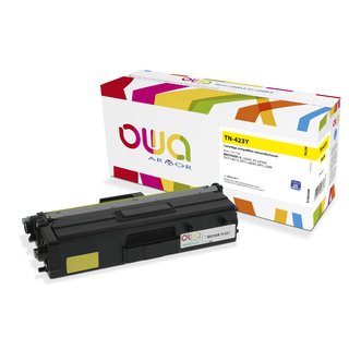 OWA Toner Yellow kompatibel zu Brother TN-423Y HL-L8260 L8360 (4.000 S.)