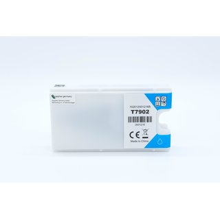 Alternativ - Epson Tinte Cyan T7902 C13T79024010 Bulk 25ml