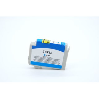 Alternativ - Epson Tinte Cyan T0712 C13T07124011 Bulk 13ml