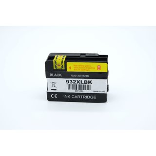 Alternativ - HP Tinte Schwarz 932XL CN053AE Bulk 40ml