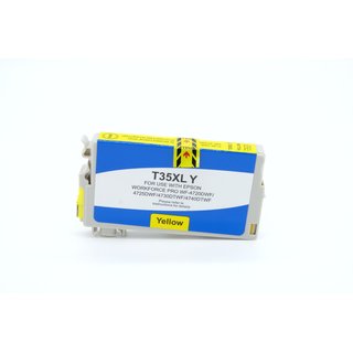 Alternativ - Epson Tinte Yellow T35XL C13T35944010 Bulk 1.900 Seiten