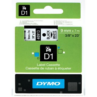 Original DymoS0720680 (40913) DirectLabel-Etiketten schwarz auf weiss