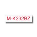 Original BrotherMK-232BZ DirectLabel rot auf weiss