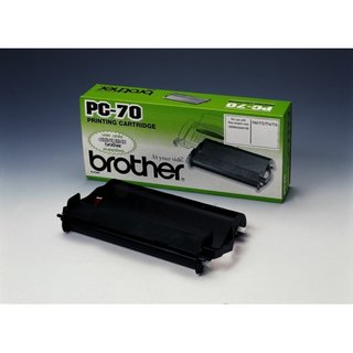 Original BrotherPC-70 Thermo-Transfer-Rolle mit Kassette