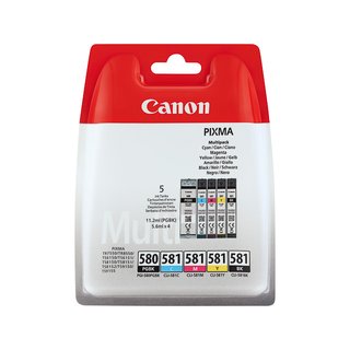 Original - Canon PGI-580 CLI 581 CMYK (2078C005) (VE=5)