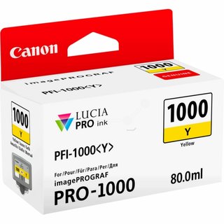Original - Canon PFI-1000 Y (0549C001)