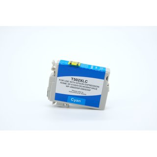 Alternativ - Epson Tinte Cyan T502XL C13T02W24010 Schachtel 6,4ml