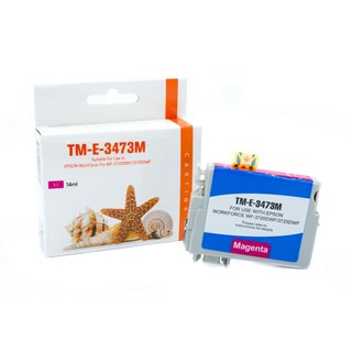 Alternativ - Epson Tinte Magenta T3473 C13T34734010 Schachtel 14ml