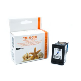 Alternativ - HP Tinte Schwarz 350HC CB336EE Schachtel 20ml