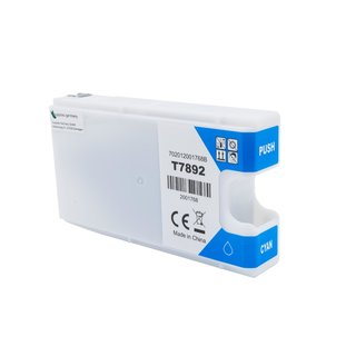 Alternativ - Epson Tinte Cyan T7892 C13T789240 Bulk 35ml