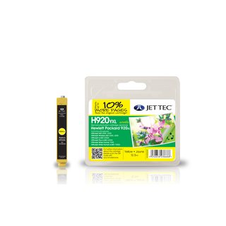JETTEC Tinte Yellow, Remanufactured zu HP CD974A Nr.920XL OJ 6500